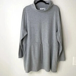 D&co active plus 3XL mock neck long sleeve workout top